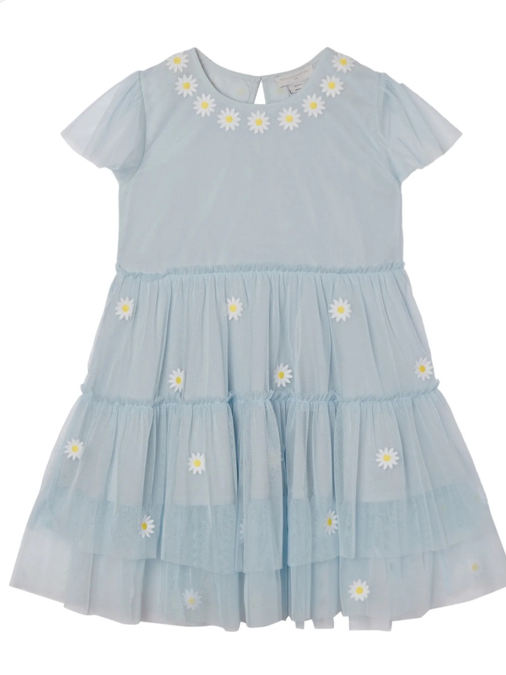 Stella McCartney Blue Tulle Daisy Dress 12